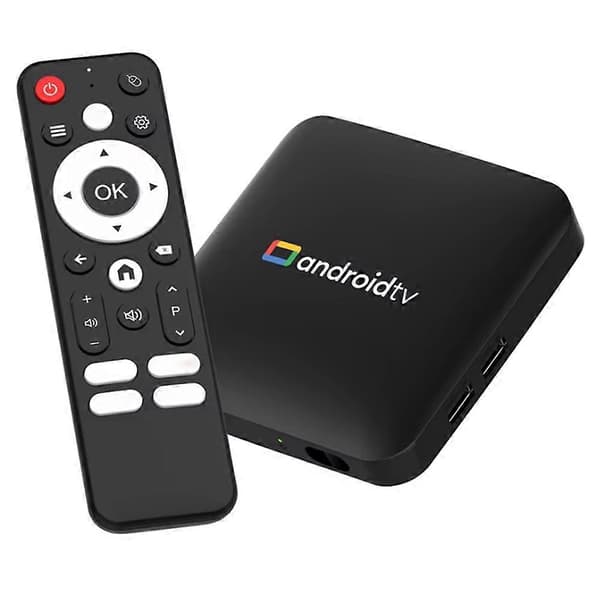 Cortex-A53 4K HD Android 14 Smart TV Box USB 2.0 2.4G&5G Dual WiFi Stöd Röstassistent TVBox Set Top Box (EU-kontakt)