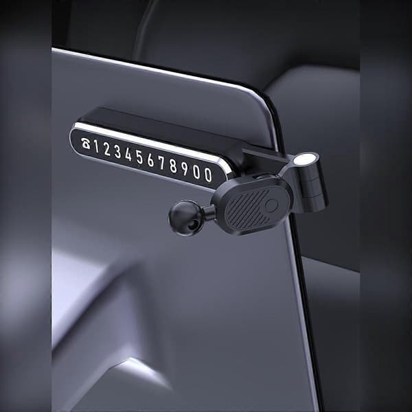 Floating Phone Mount for Car Dashboard — 3-Axis 180°/360° Adjustable, VHB Compatible