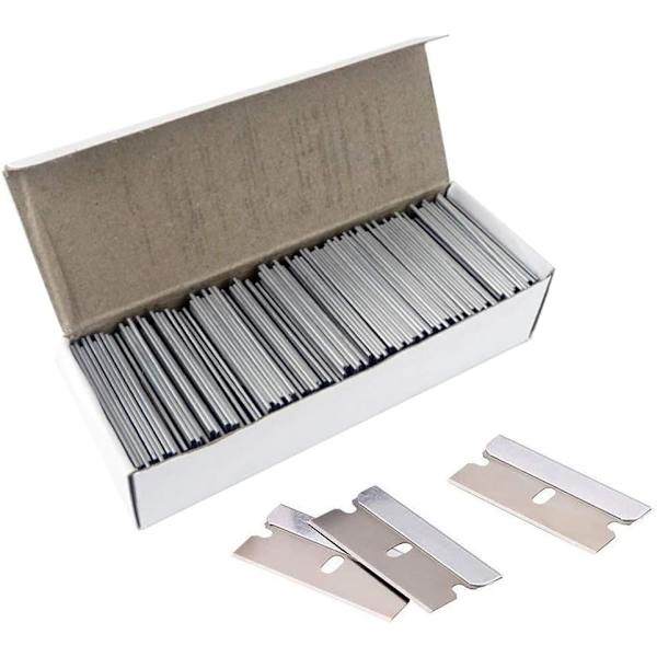 100 pcs Plastic Scraper Replacement for Car Sticker Remover Decals Scraper
