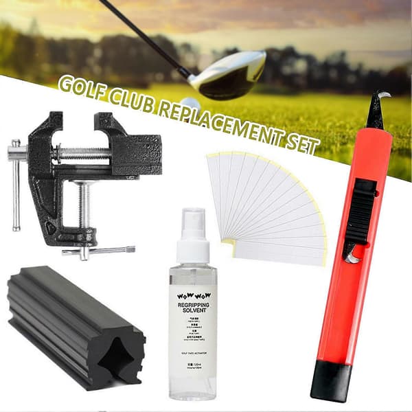Golfs Regripping Kit Professionel Golfs Grip Afmonteringssamlingssæt Golfs Reparationsværktøj Mingji