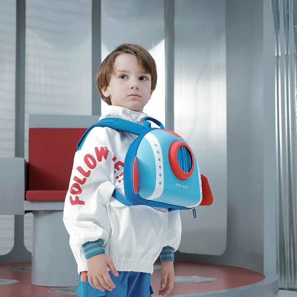 Toddler för pojke, Mini Battleship-ryggsäckspresent för barn, Resväska för förskola dagis för 2-5 år