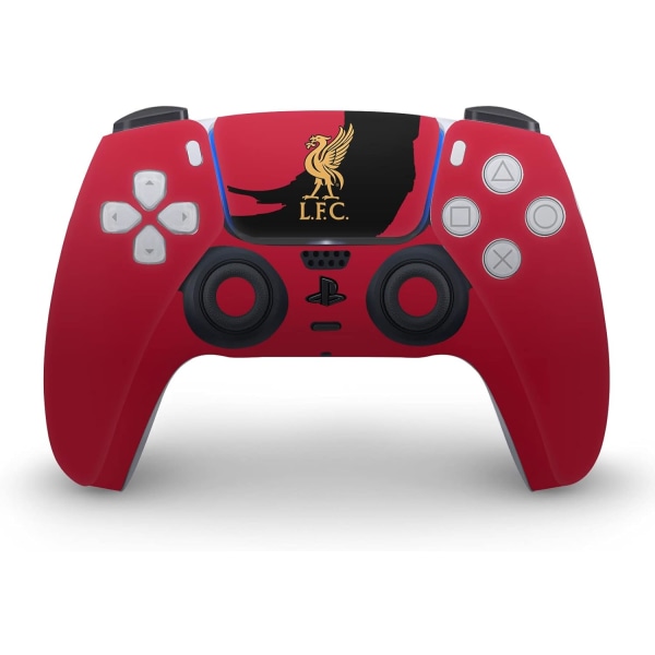 Fodboldklub Abstrakt Pensel Kunst Vinyl Faceplate Gaming Skin Decal Kompatibel Med PlayStation 5 PS5 Digital Edition Konsol&DualSense Controller12