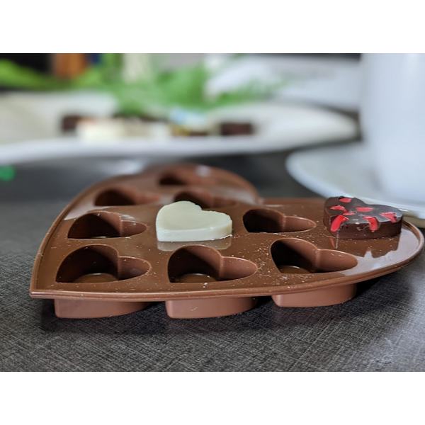 Chokoladeform Sjov Form Slikform (Hjerte)