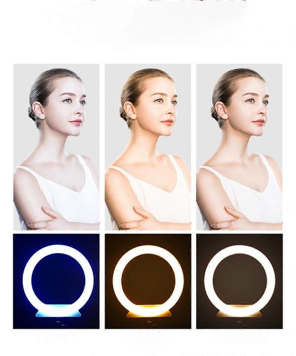 26 cm kamera LED-ringlys telefonfotografering LED-ringlys USB-fyldlampe til selfie-makeup live-udsendelse