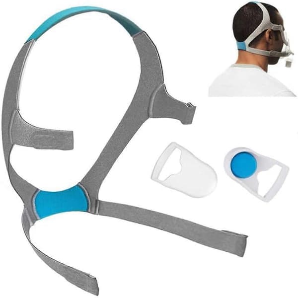 Hodeplagg for Airfit F20, Erstatningsstropp for CPAP-maske