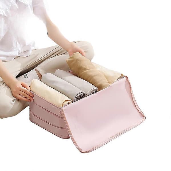 Double-Layer Clothing Compression Bag Portable Travel Organizer