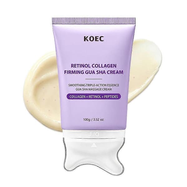 KOEC Retinol Kollagen Uppstramande Gua Sha Kräm 100g / 3,52 oz.