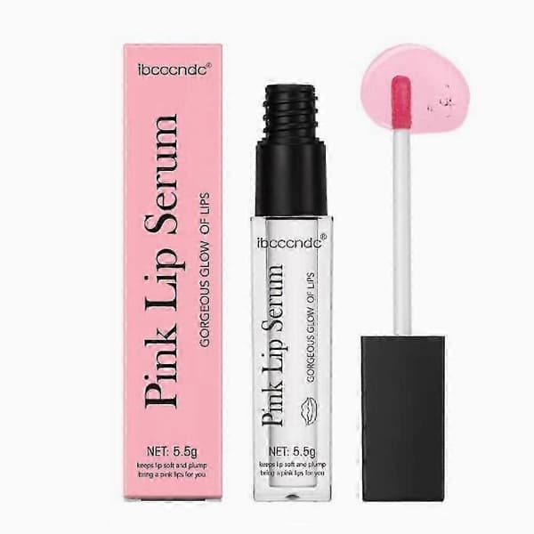 Läppförstorande Rosa Glans Högglans Läppljusande Essens Present till Fru Flickvänner Älskare