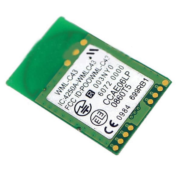 Two WML-C43 Bluetooth modules, suitable for replacing PCB boards used in repairs of Bluetooth modules in Wii game consoles.