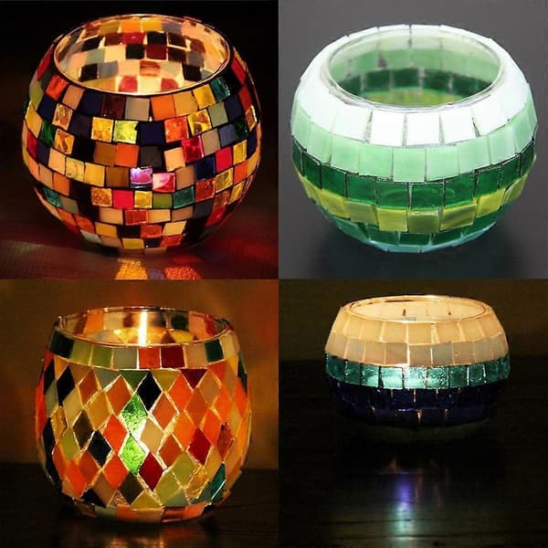 320 Mosaikk Glass Mosaikkdekorasjon Mosaikkfliser For Håndverk Keramikk