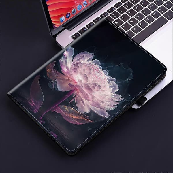 Kristalltekstur Malt Lær Tablet Deksel-Perfet For Samsung Galaxy Tab S9 / S9 FE
