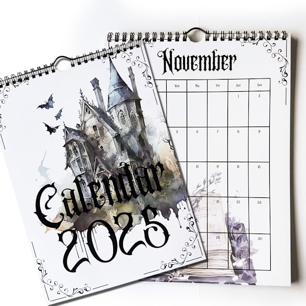 2025 Roaring Twenties -kalenteri 2025 Roaring Twenties -kalenteri 2025 Gothic Castle