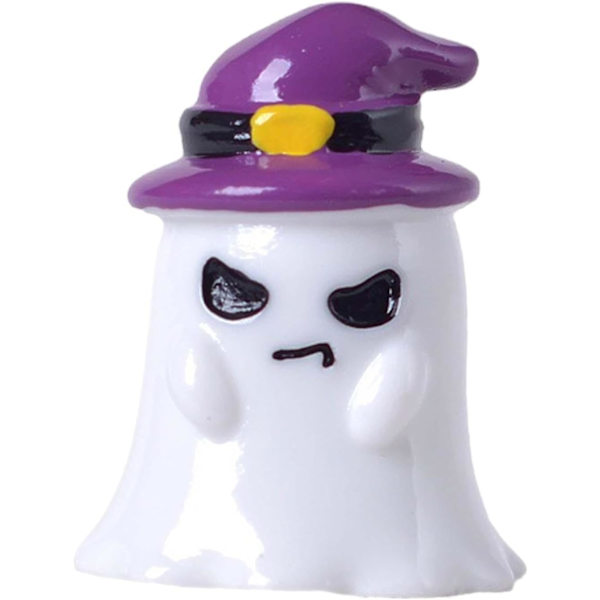 Mini Halloween -hahmot, Halloween -miniatyyripatsas, Minihartsihahmot lomalle, Sisä- ja ulkokodin koristelu, Aaveen noita