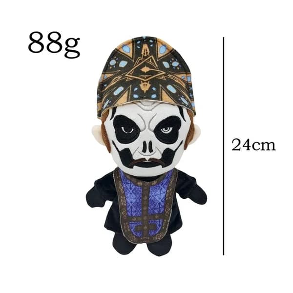 Uusi 25 cm Cardinal Copia Pehmo Ghost Singer Lelu Anime grimace