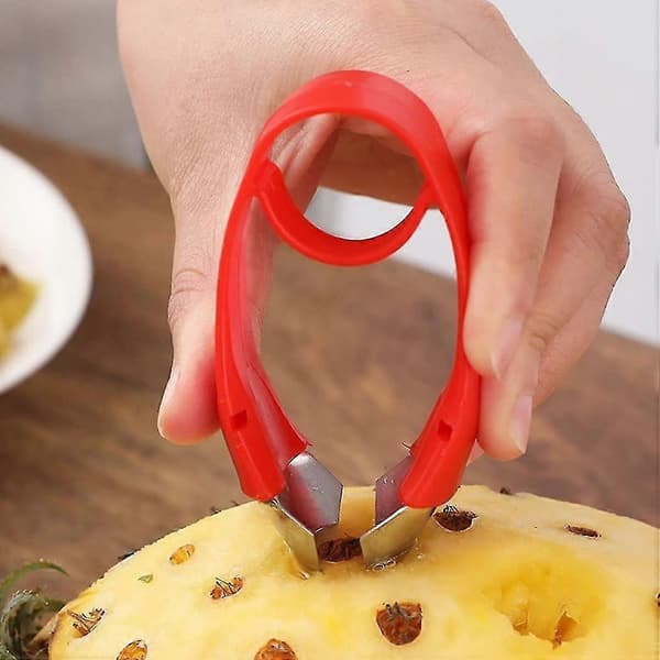 Fruktkärnborr, Köksverktyg för Grönsaker, Fruktkärnremover (10 st, Röd)