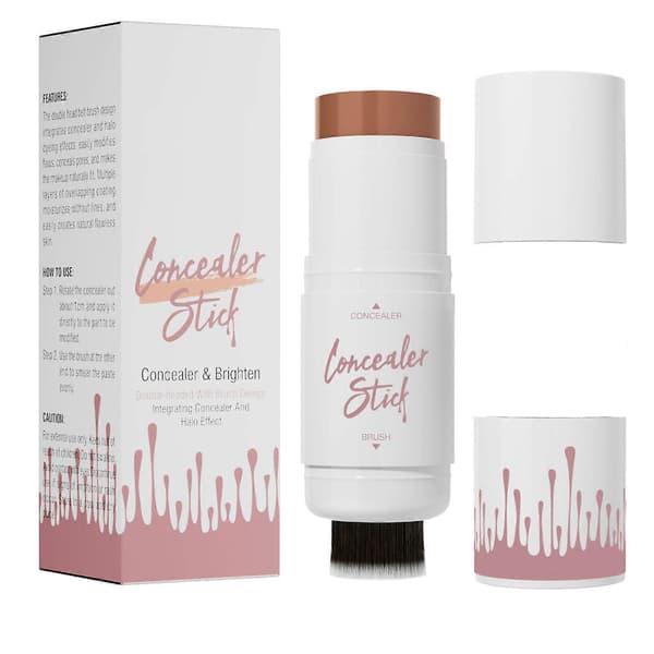 2 i 1 Makeup Highlighter Stick Bronzer Stick Dubbelsidig Make Up Highlighter Stick Contouring Stick Rouge Stick