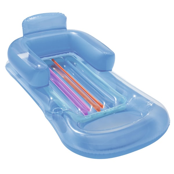 Bestway 43028 - Trendig designad loungestol, ergonomisk, plast, blandade färger, 1 st Blue