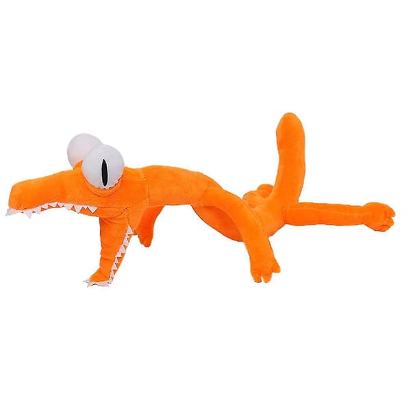 Rainbow Friends Tecknad Plyschleksak Spelfylld Docka Barn Julklapp Orange
