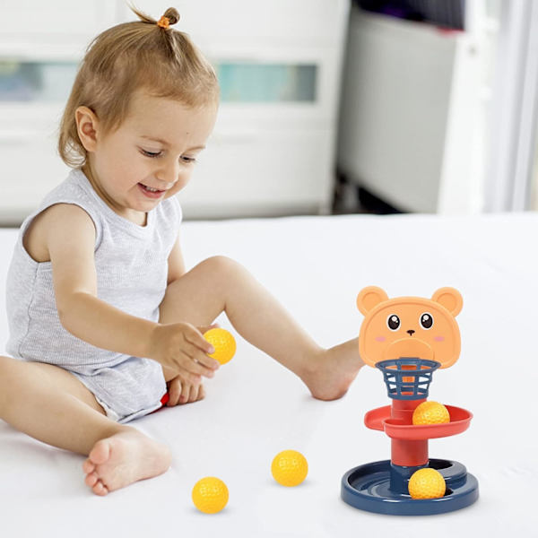 Boldtårn til | Drop and Go Ramp Legetøj Hvirvlende Læringstårn, Tidligt Læringslegetøjssæt til Baby Småbørn Børns Fødselsdagsgave