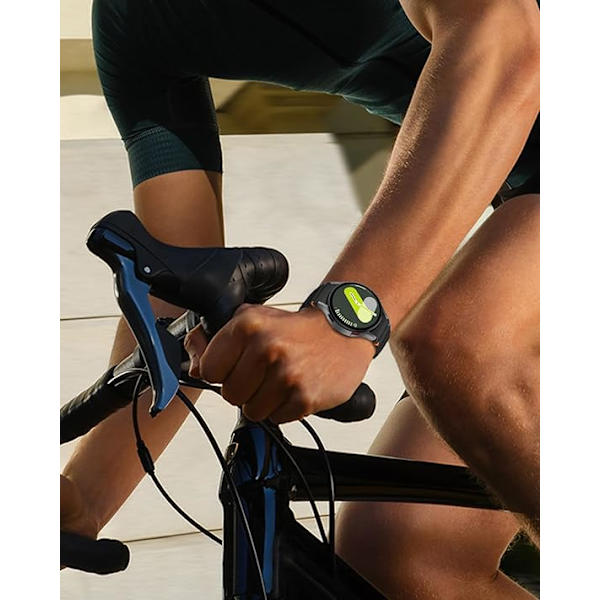 SimpleThings No Gap Sport Silikoniranneke Samsung Galaxy Watch 7/6/5/4:lle Space Gray Watch7/FE/6/5/5Pro/4