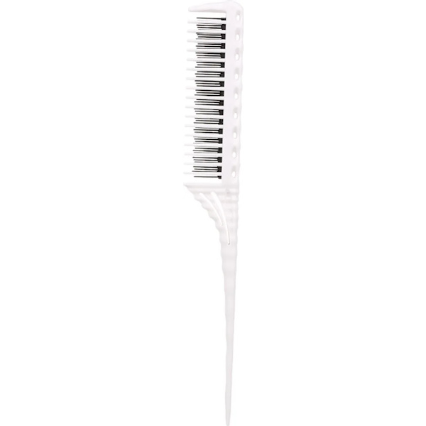 3-row teasing comb, detangling brush, rat tail comb, adds volume, backcombing, hairdressing combs