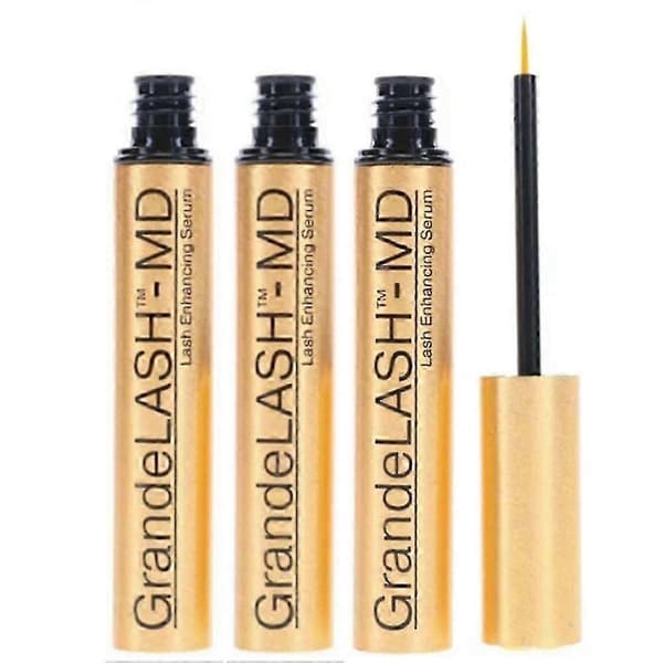 4ml Grande Lash Md Øyenvippe- og Brynforsterker for Lengde og Fyldighet 3st