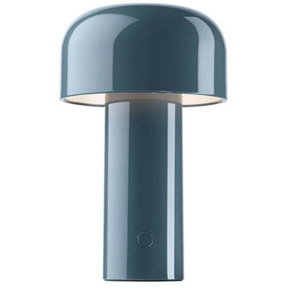 Led Luova Sienilamppu Ladattava Pöytävalaisin 3w 3 Valotasoa Metallinen Yövalo Blue