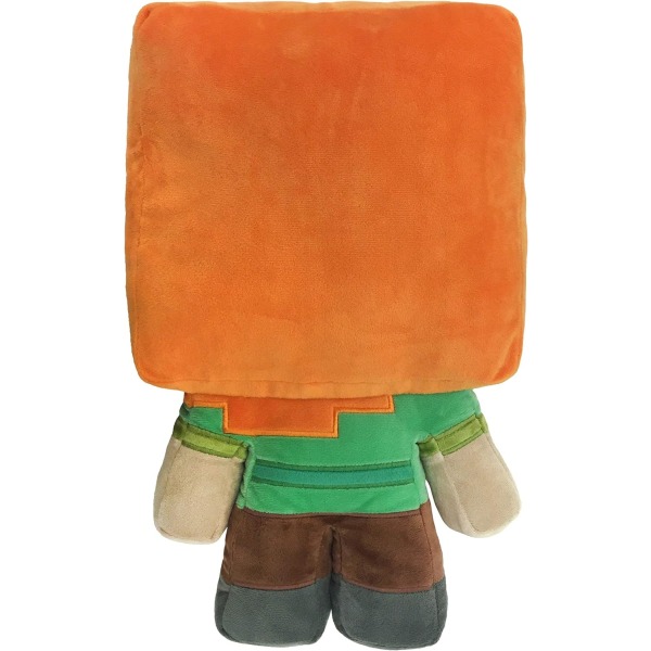 Minecraft Alex -pehmolelupehmustettu tyynykaveri - Lapsille superpehmeä polyesterimikrokuitu, 16 tuumaa (virallinen tuote)