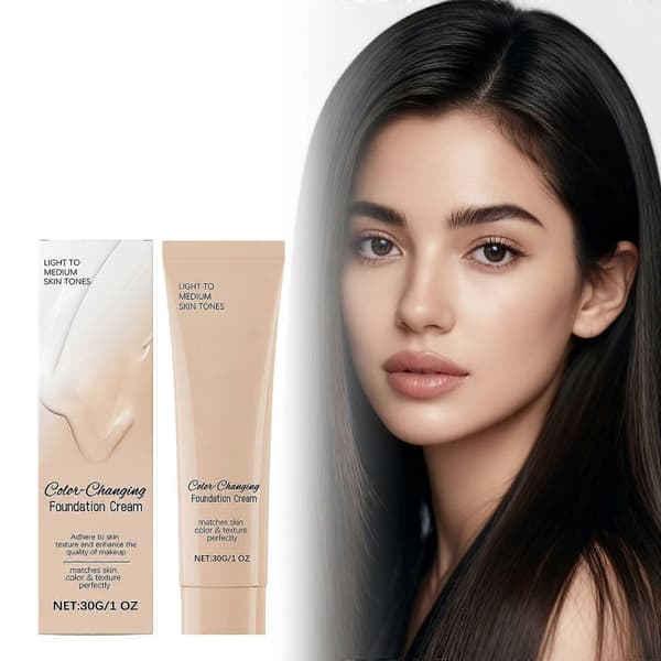 Farveskiftende Foundation med Intelligent Farvetilpasning, Langvarig Medium Dækning, 30 ml