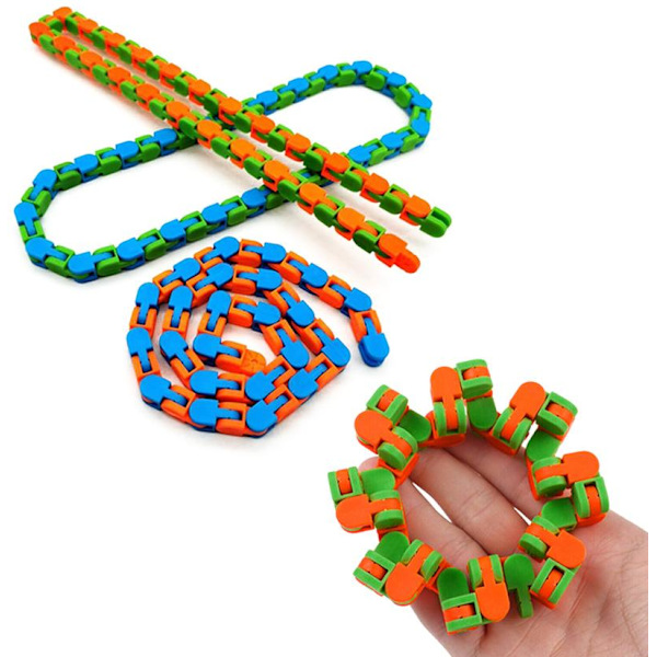 30-pak Fidget Legetøj - Pop It, Stressbold, Dimple, Bønner m.m. multifärg multicolor
