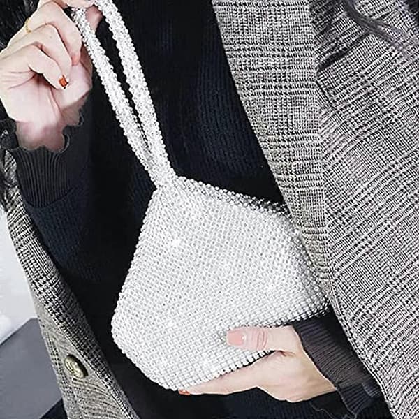 Mode damer brudepige damer brude middag clutch taske