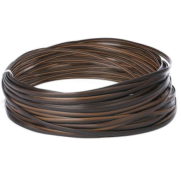 Rattan Reparationssæt Møbelreparationsmateriale til Møbelrestaurering, Gør-det-selv-projekter, Moderne Design, Rørflet Kaffe Brown