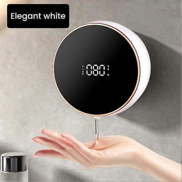 Beröringsfri Väggmonterad Automatisk Tvåldispenser USB Flytande Skummaskin Infraröd Sensor Elektrisk Handsfree Hand3