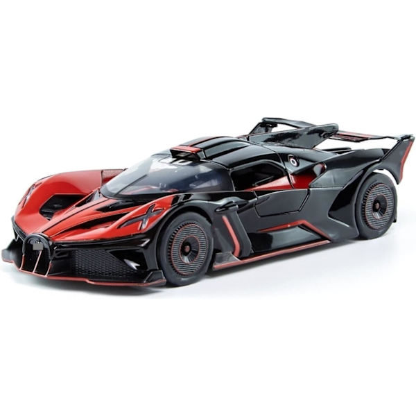 Diecast-auto Bugatti Bolide Supercar Metalliajoneuvo Racing 1:24 Seosmalliauto Miniatyyri Diecast