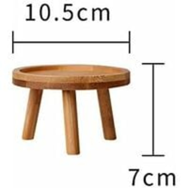 Kukkatila Round Shelf - Ulkokäyttöön, Puutarhaan, Olohuoneeseen, Monitoiminen Jakkara, Korkea Jakkara