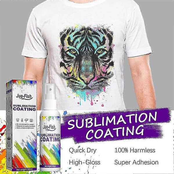 25-26 Sublimasjonsspray for bomullsstoff og polyester/bomullssett 3pcs