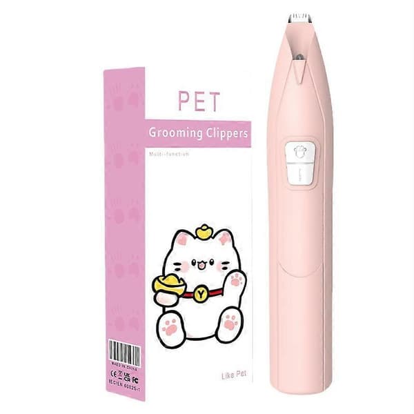 Light + Laser Pet Trimmer Gentle and Quiet
