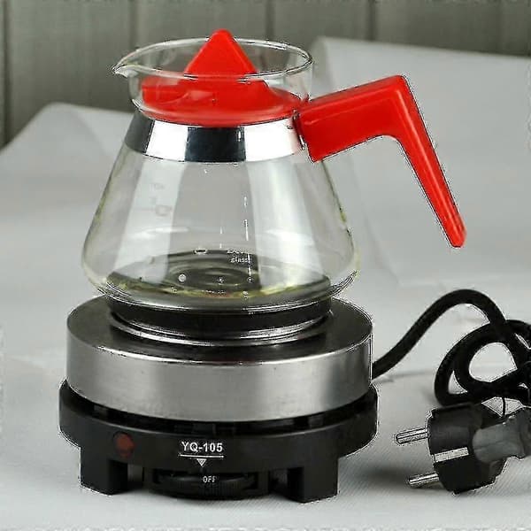 220v 500w Elektrisk Mini Spis Griddle Multifunktionell Matlagning Kaffe Värmare Ny TAO