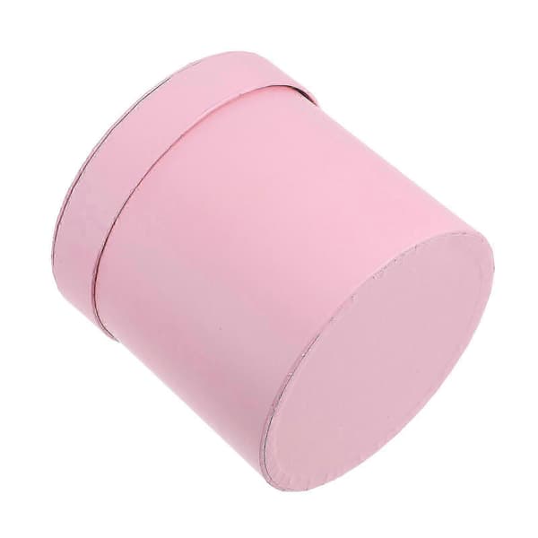 Pappersblomma Cylinder Presentförpackning Rund 5.55.55.1in Bukett Förvaringslåda 1-pack