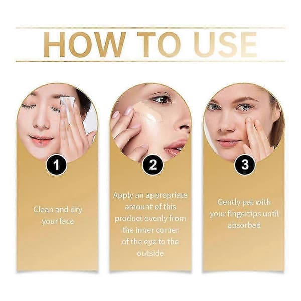 Valaiseva silmänympärysvoide SPF 41, peitevoiteet tummille silmänalusille natural color