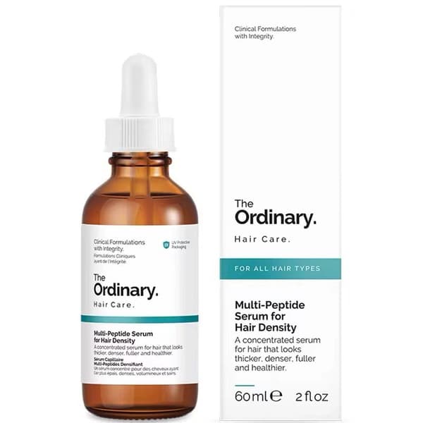 The Ordinary Multi-Peptide Serum til Hårtæthed, Peptidbaseret Formel til Tykkere, Fyldigere Hår_Specialtilbud 1pcs