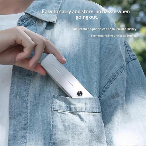 I6 Mini Bluetooth-kompatibel handhållen selfiestick 360° rotation selfieverktyg för utomhusfotografering