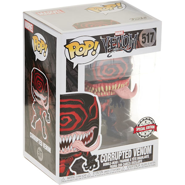 Marvel Funko Corrupted Venom LA Comic Con Exclusive Pop 517