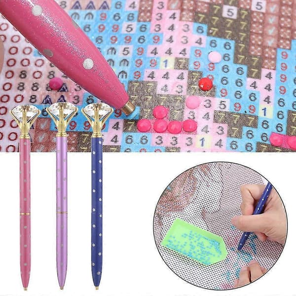 Arts Point Drill Pen Diy Diamond Crystal Pens 5d Diamond Painting Tool Cross