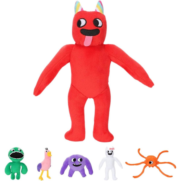 Nya Garten of Banban plyschleksaker, 10 tum Garden of Ban ban Jumbo Josh plyschleksaker, mjuk monster skräckfylld figurdocka för fans gåva barn