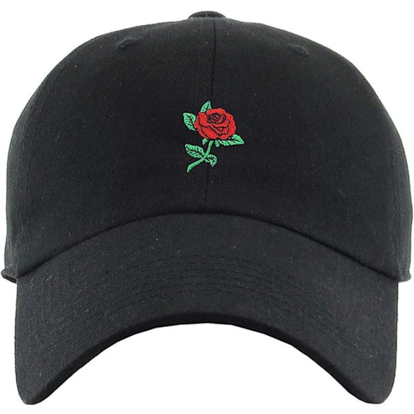 Rosor Blommor Kärlek Goda Vibbar Herr Dam Dad Hat Baseball Cap Justerbar Unisex