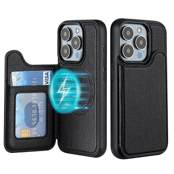 /EA/iPhone iPhone 13 Pro Magnetisk Telefoncover med MagSafe Kortholder
