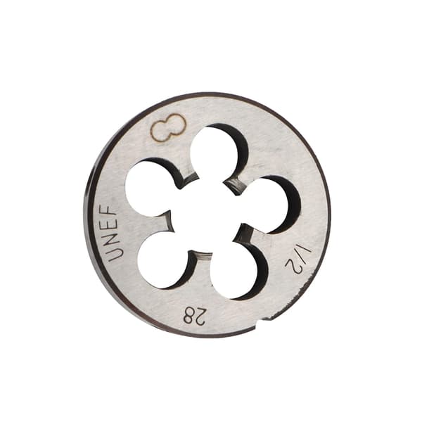 High Hardness Unf 1/2 -28 Hss Titanium Coated Tap and Round Die Set Right Hand Thread Tool for Mold