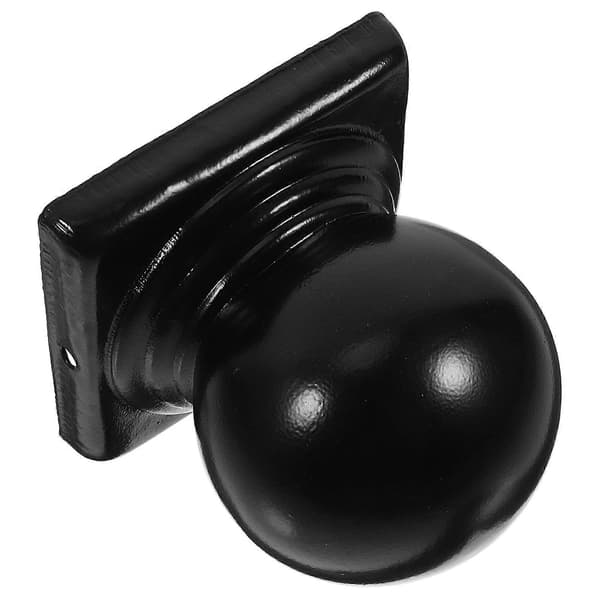 Decorative Metal Post Caps for Fence Posts, Classic Design, Protection, Round Shape, 1 Set