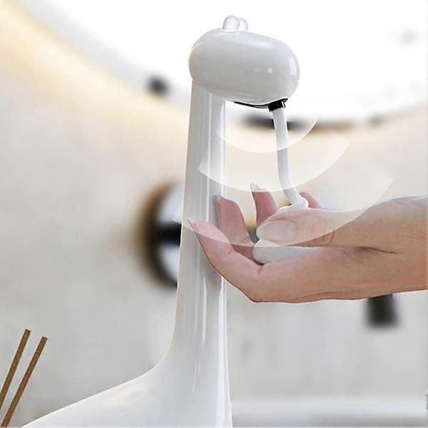 Smart Sensing Sæbedispenser Giraffer Flydende Sæbebeholder Stor Kapacitet Intelligent Induktionsskumdispenser 300ml